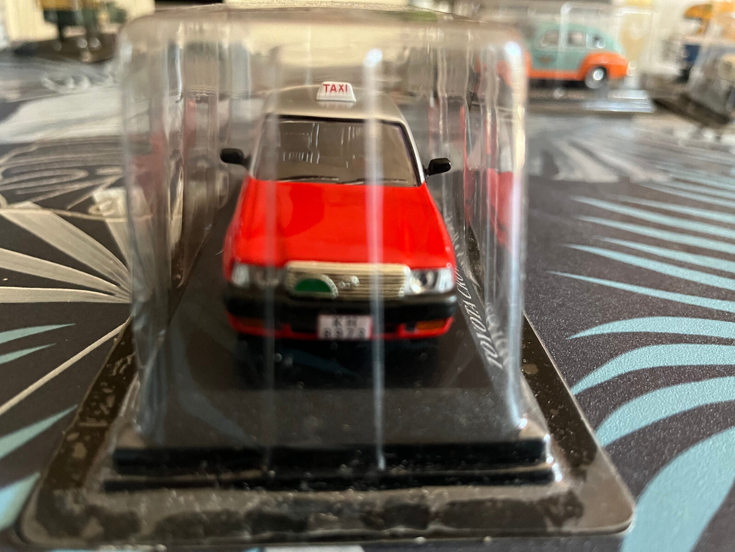 Voiture Miniature Toyota Crown Hong Kong 1998 Taxi Du Monde au 1/43 Altaya