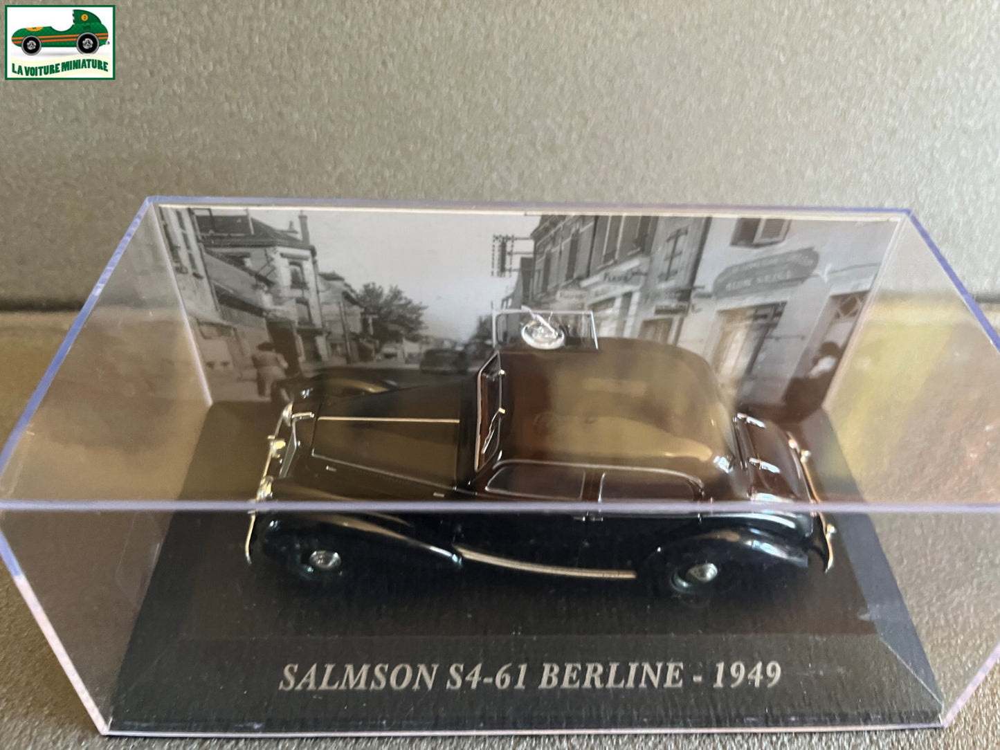 Voiture Miniature Salmson S4-61 Berline 1949 au 1/43 Ixo Altaya