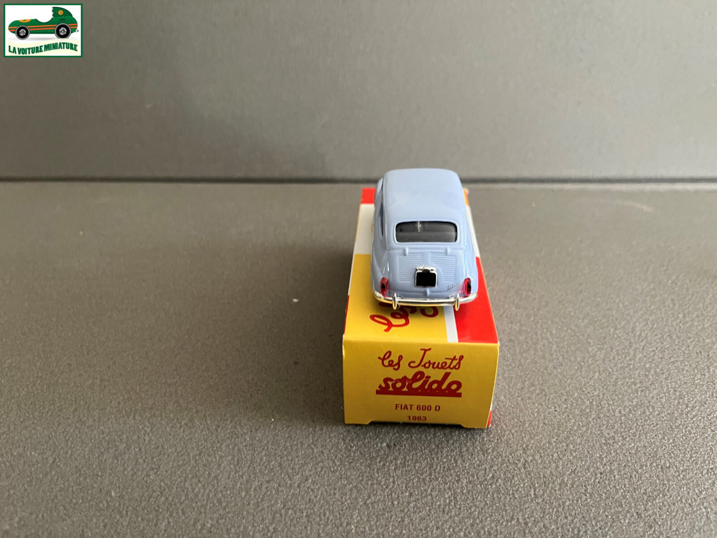 Voiture Miniature Fiat 600D 1963 Solido Hachette 1/43