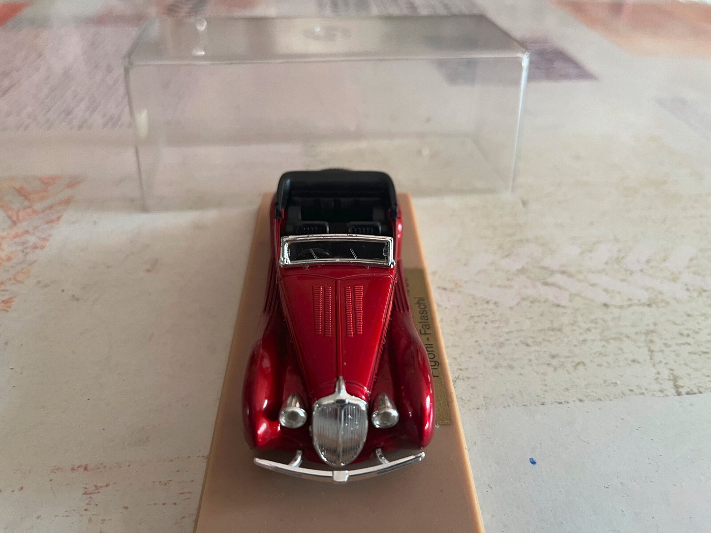 Voiture Miniature Delahaye 135M 1939 Figoni Falaschi Solido au 1/43