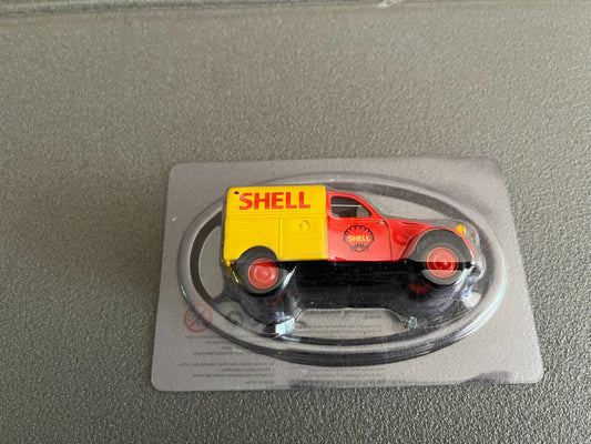 Voiture Miniature Citroen 2CV Fourgonnette Shell Norev au 1/43