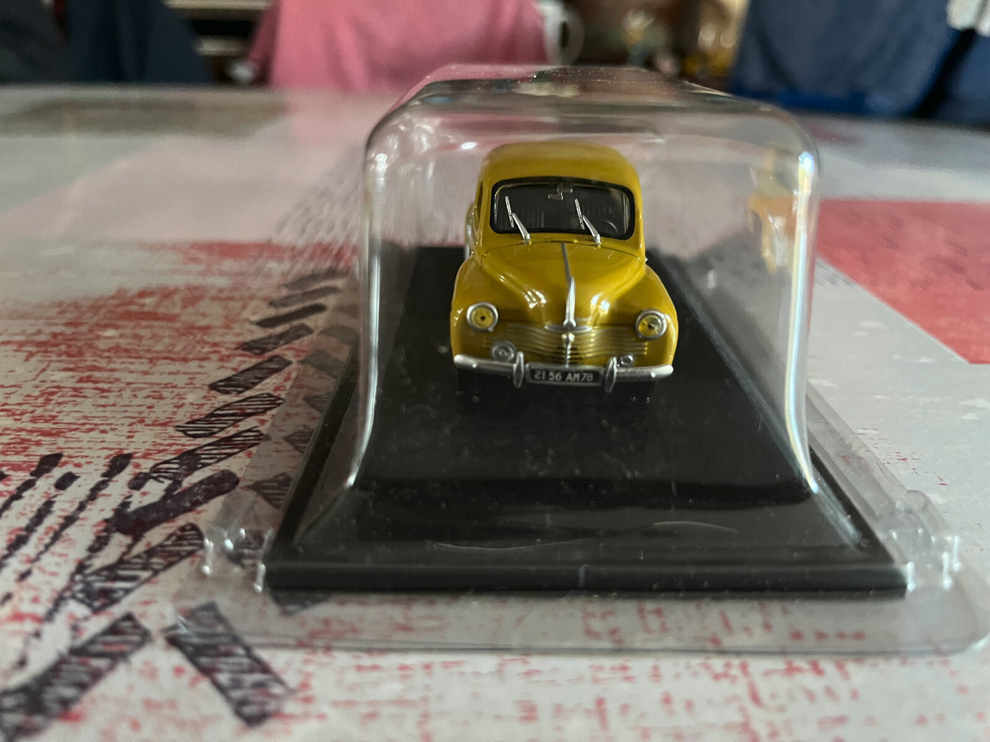 Voiture Miniature Renault 4CV 4 CV Grand Luxe R1062 1951 Auto école Eligor 1/43