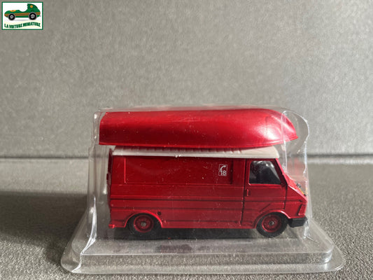Voiture Miniature Camion Citroen C35 Pompiers Bateau Solido Hachette 1/50