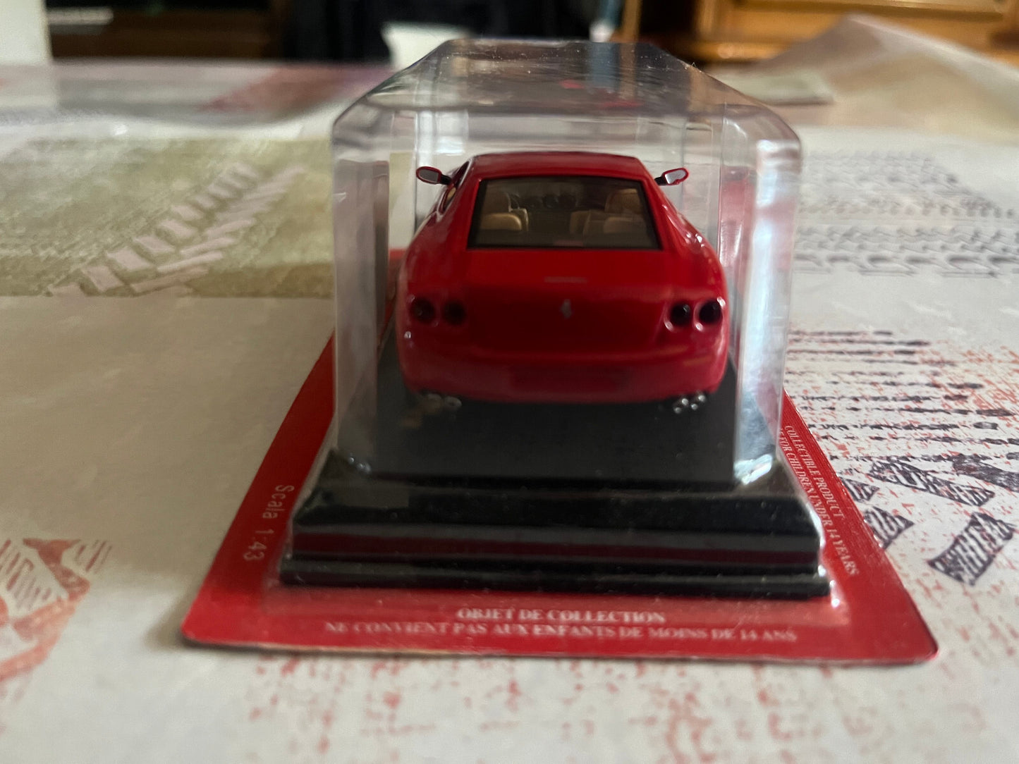 Voiture miniature Collection Ferrari 612 Scaglietti Ixo Fabbri 1/43