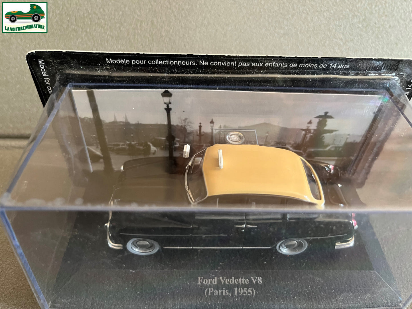 Voiture Miniature Taxi Ford Vedette V8 Paris 1955 Taxis du Monde au 1/43