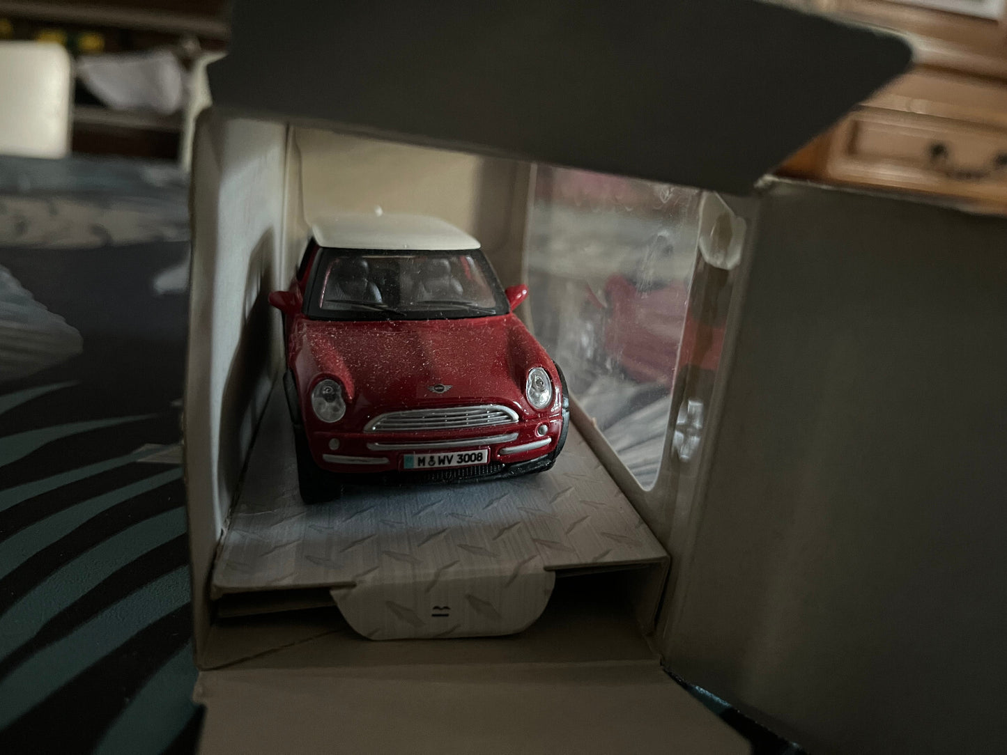 Voiture Miniature Mini Cooper Mororized Maisto