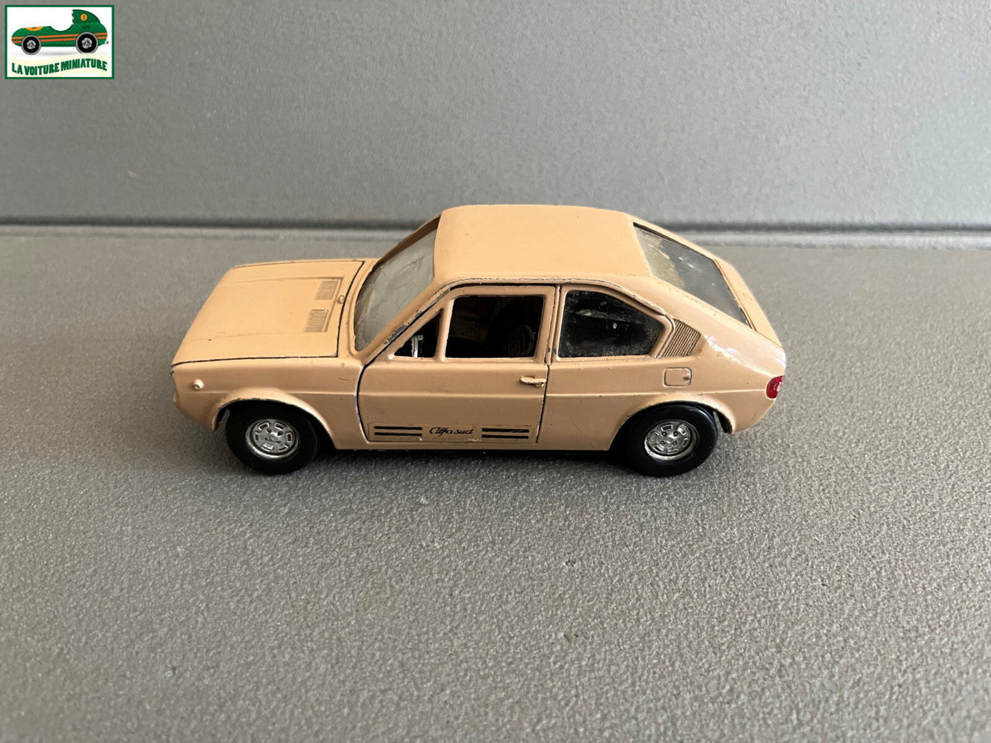 Ancienne Miniature Alfa Romeo Alfasud Politoys 1/25 Epave