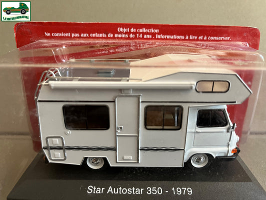 Voiture miniature Passion Camping Car Star Autostar 350 1979 Renault 1/43