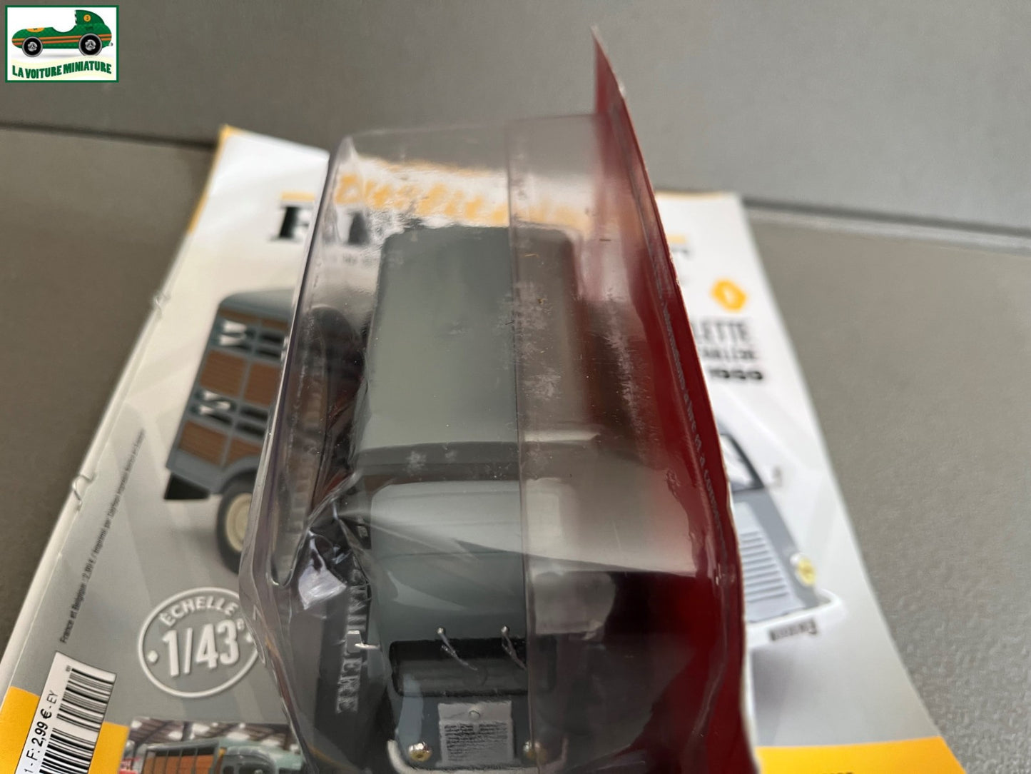 Voiture Miniature Utilitaire Renault Goelette Bétaillere Hachette 1/43