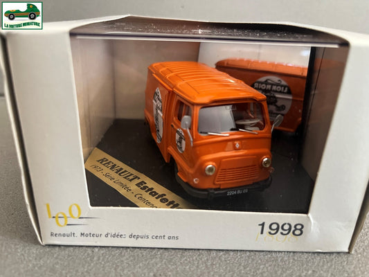 Voiture Miniature Renault Estafette Lion Noir Centenaire Vitesse au 1/43