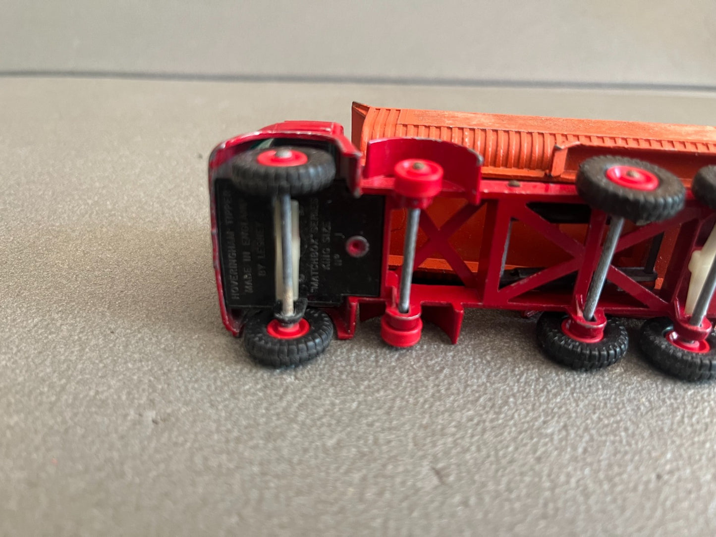 Voiture Miniature Camion Matchbox Hoveringham Tipper King Size Truck Lesney