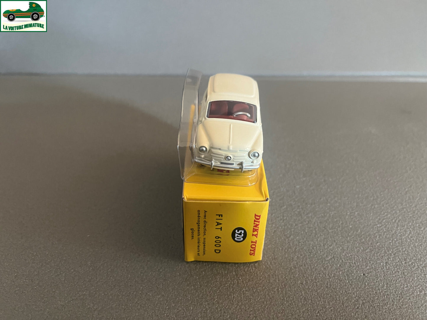 Voiture miniature Fiat 600 D Deagostini Dinky Toys Atlas au 1/43