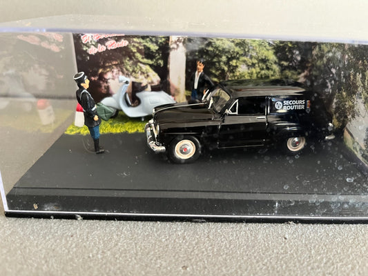 Voiture Miniature Simca Aronde Messagère Etape 44 La Route Bleue RN7 1/43