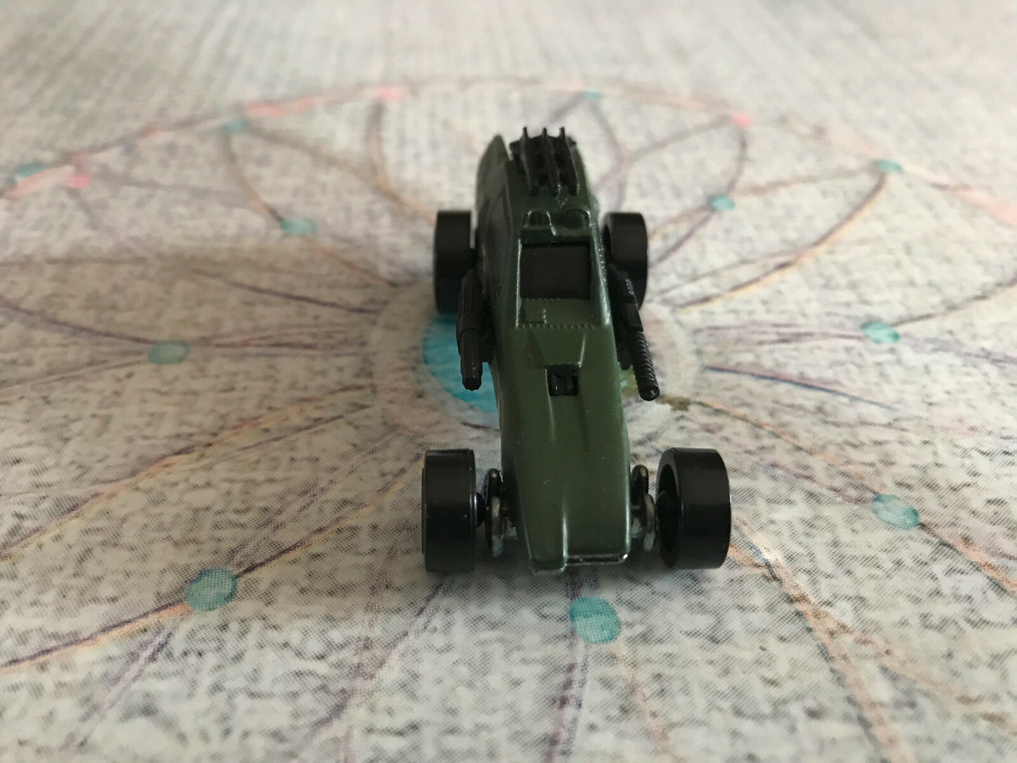 Voiture Miniature Militaire MegaForce MegaDestroyer Hot Wheels Mattel 1982 1/64