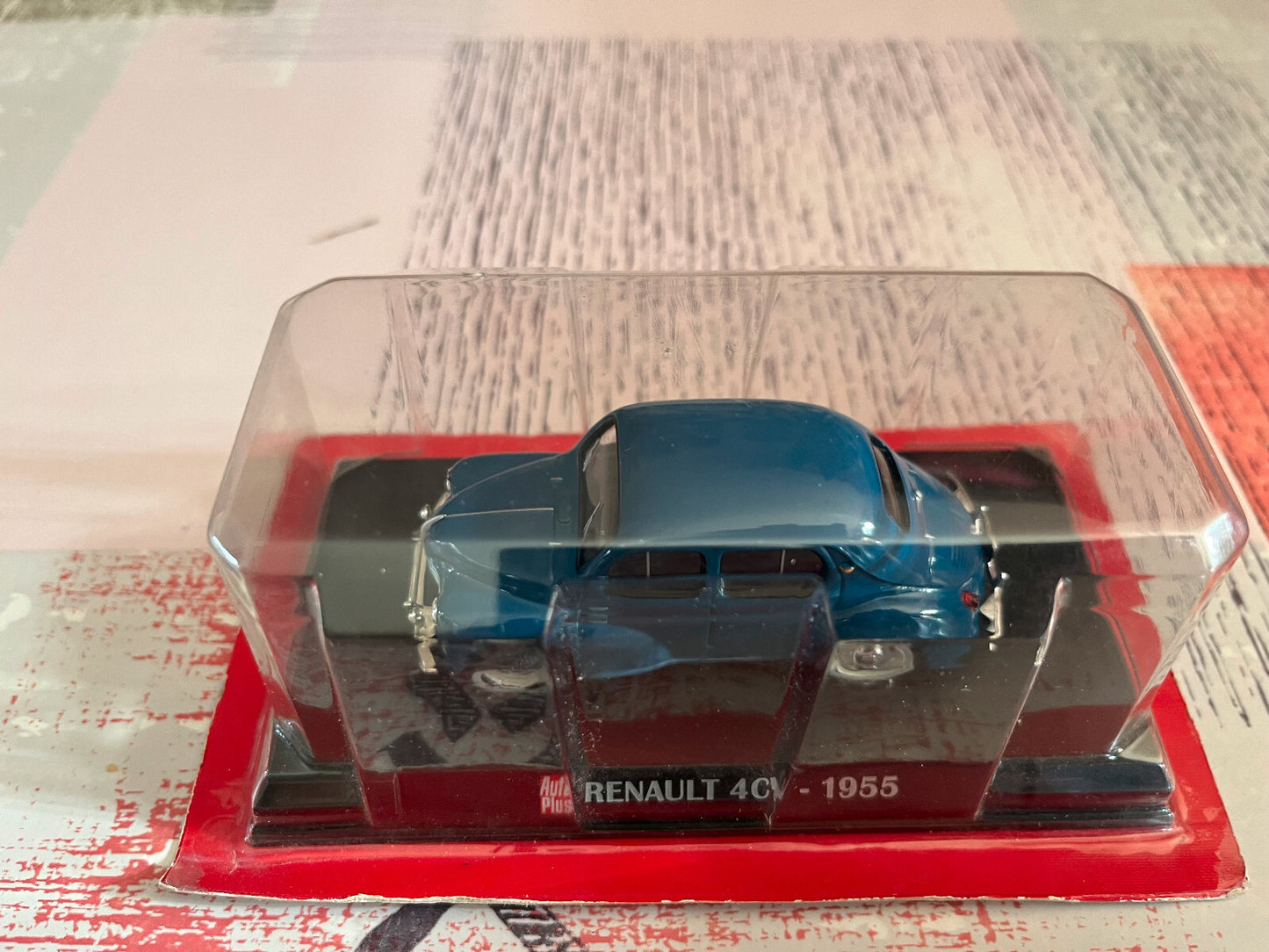 Voiture miniature Renault 4CV 1955 AutoPlus Hachette au 1/43
