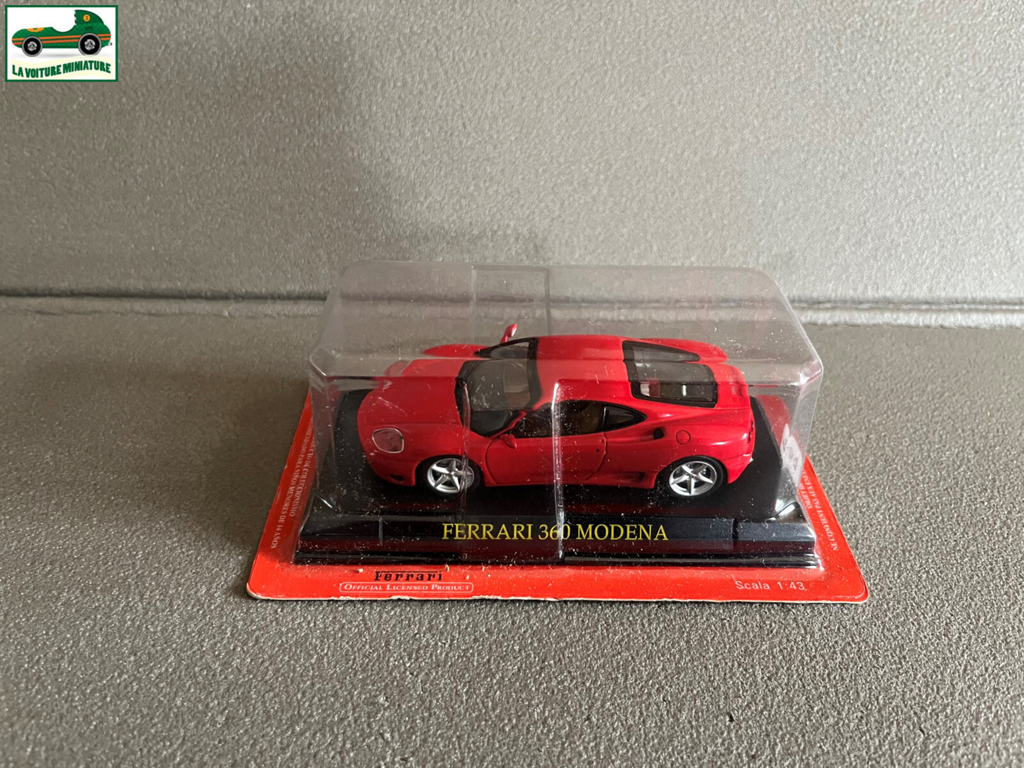 Voiture Miniature Ferrari 360 Modena 1/43 IXO Fabbri au 1/43