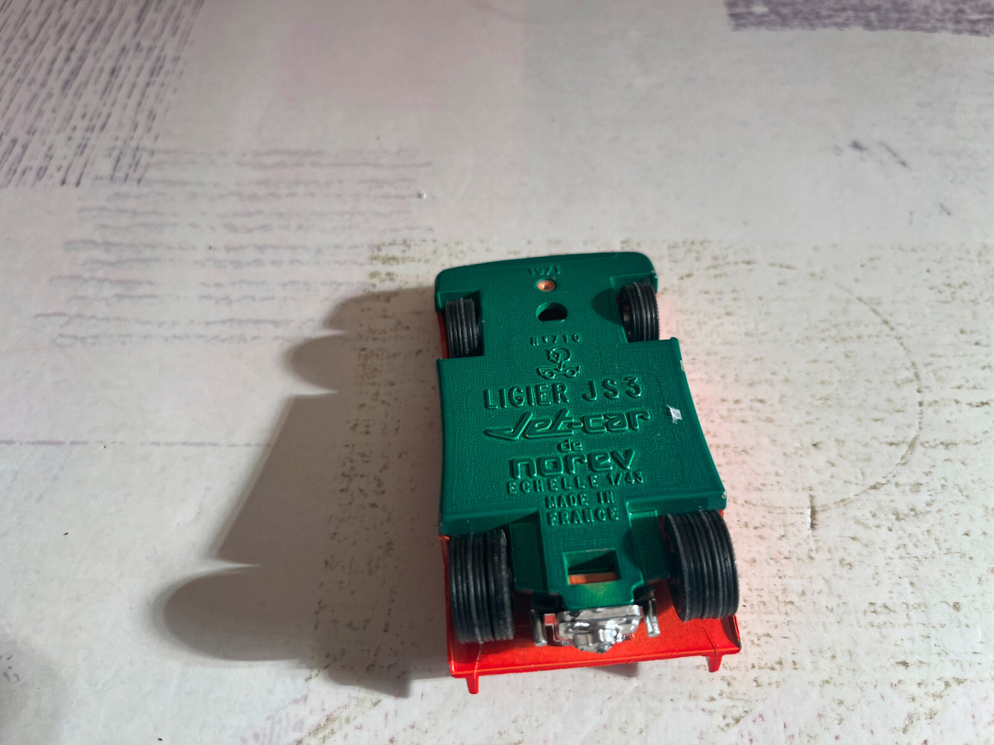 Voiture Miniature Ligier JS3 Jet Car Norev au 1/43