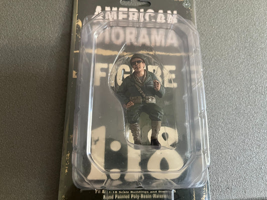 Figurine de Collection Militaire American Diorama WWII USA Soldat 1/18
