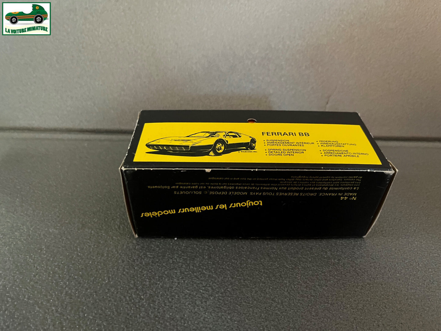 Ancienne Voiture Miniature Ferrari BB Solido France 1/43