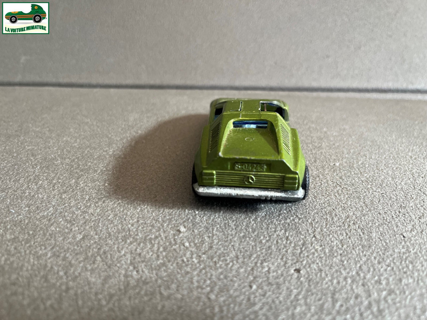Ancienne Voiture Miniature Mercedes C111 Politoys N° E 16 Made in Italy 1/43