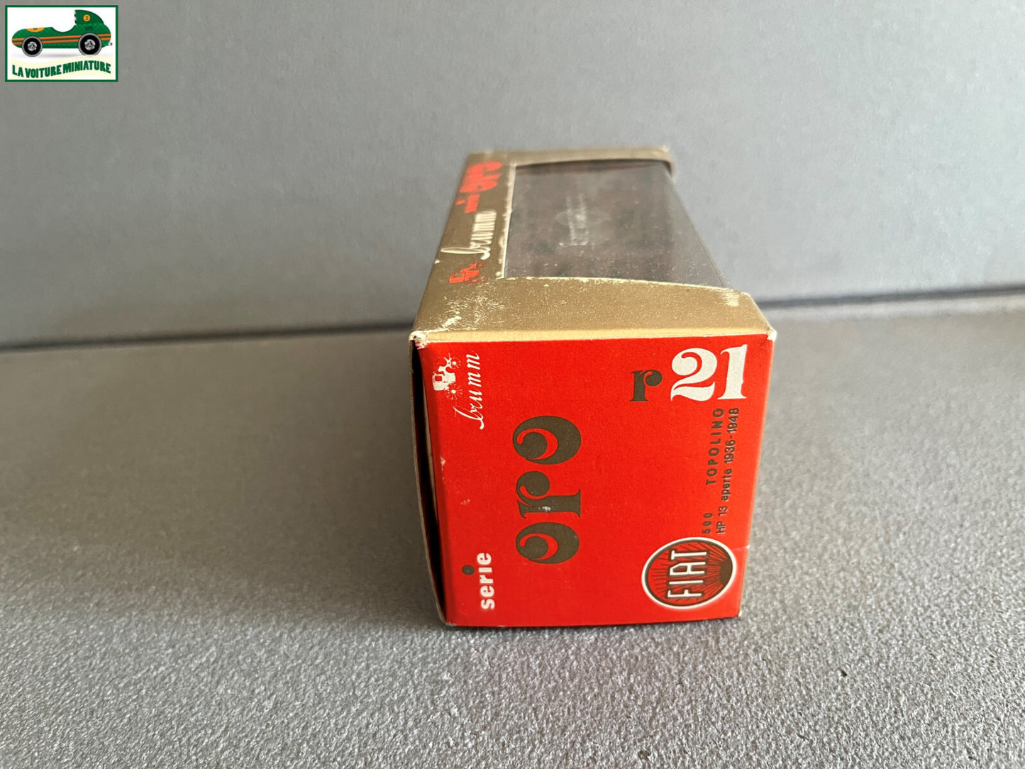 Voiture miniature Fiat 500 Topolino Brumm Italy au 1/43