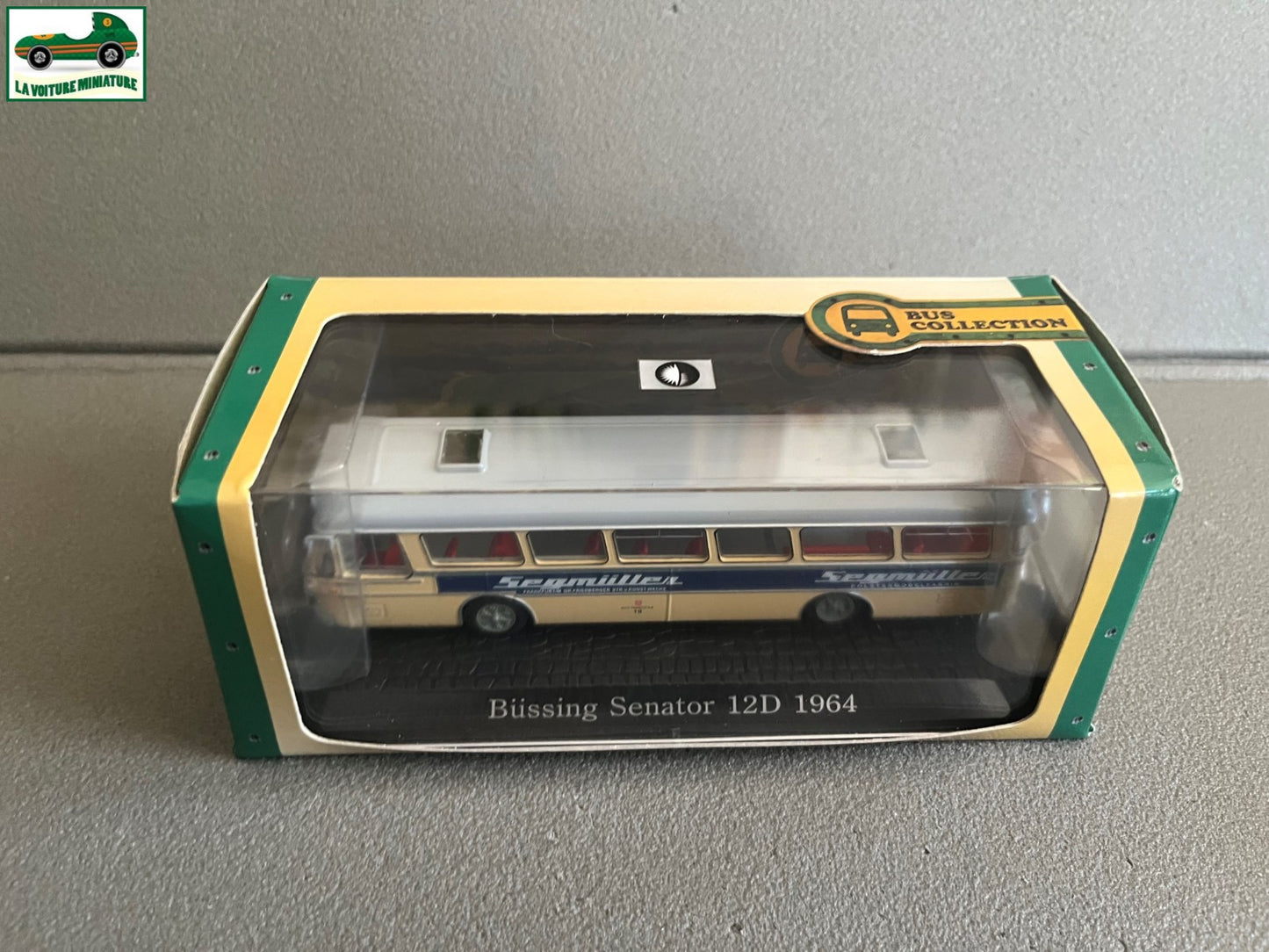 Voiture miniature Bussing Senator 12D 1964 Autobus Bus Collection Atlas 1/72
