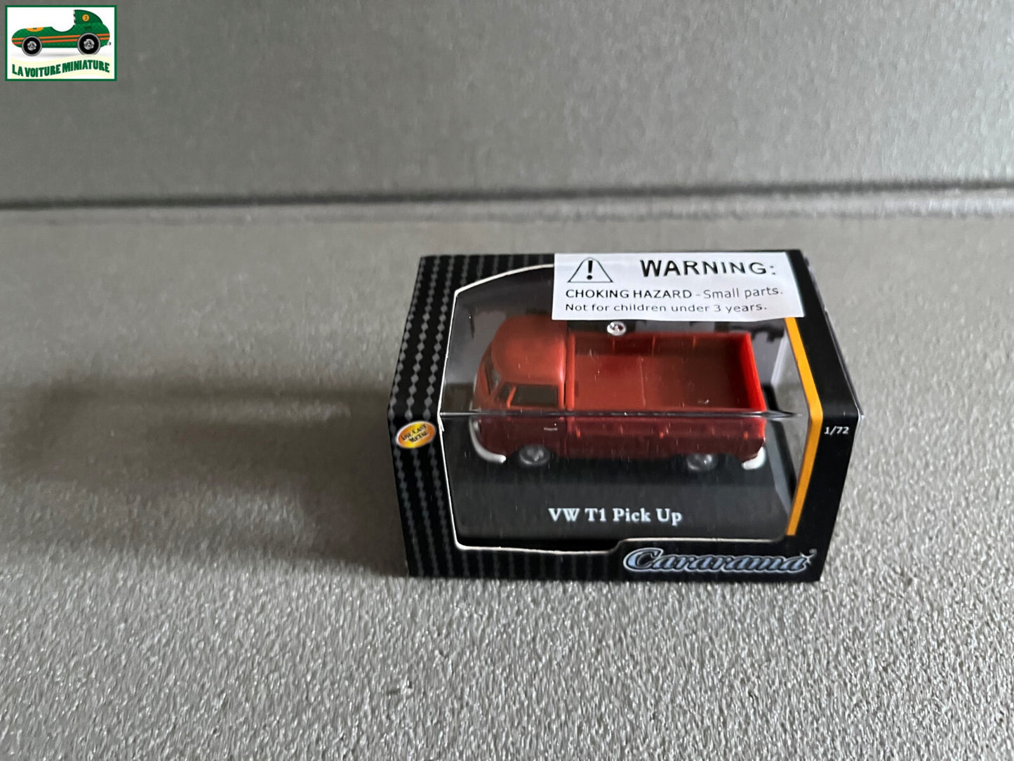 Miniature Voiture Van Volkswagen VW Combi T1 Pick Up Cararama 1/72