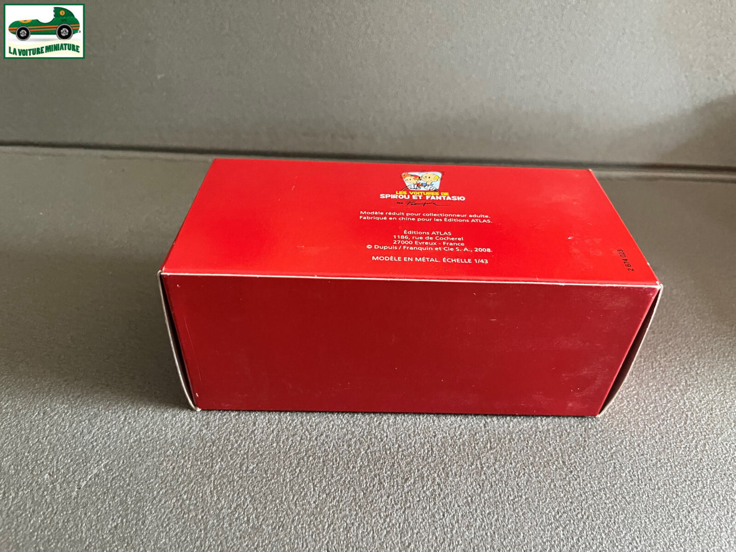 Voiture Miniature Renault AG Il y a un Sorcier à Champignac Spirou 1/43