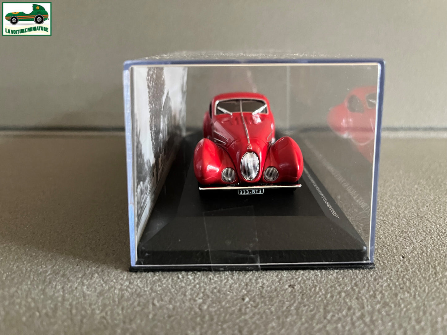 Voiture Miniature Talbot Lago SS Figoni Falaschi 1938 au 1/43 Ixo Altaya