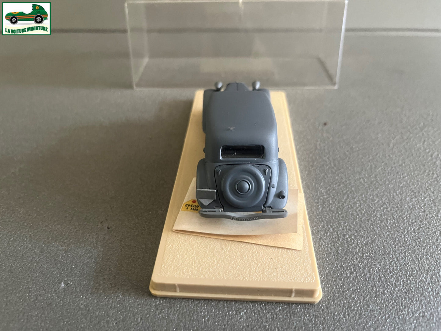 Voiture miniature Citroen Traction Grise Eligor France 1/43