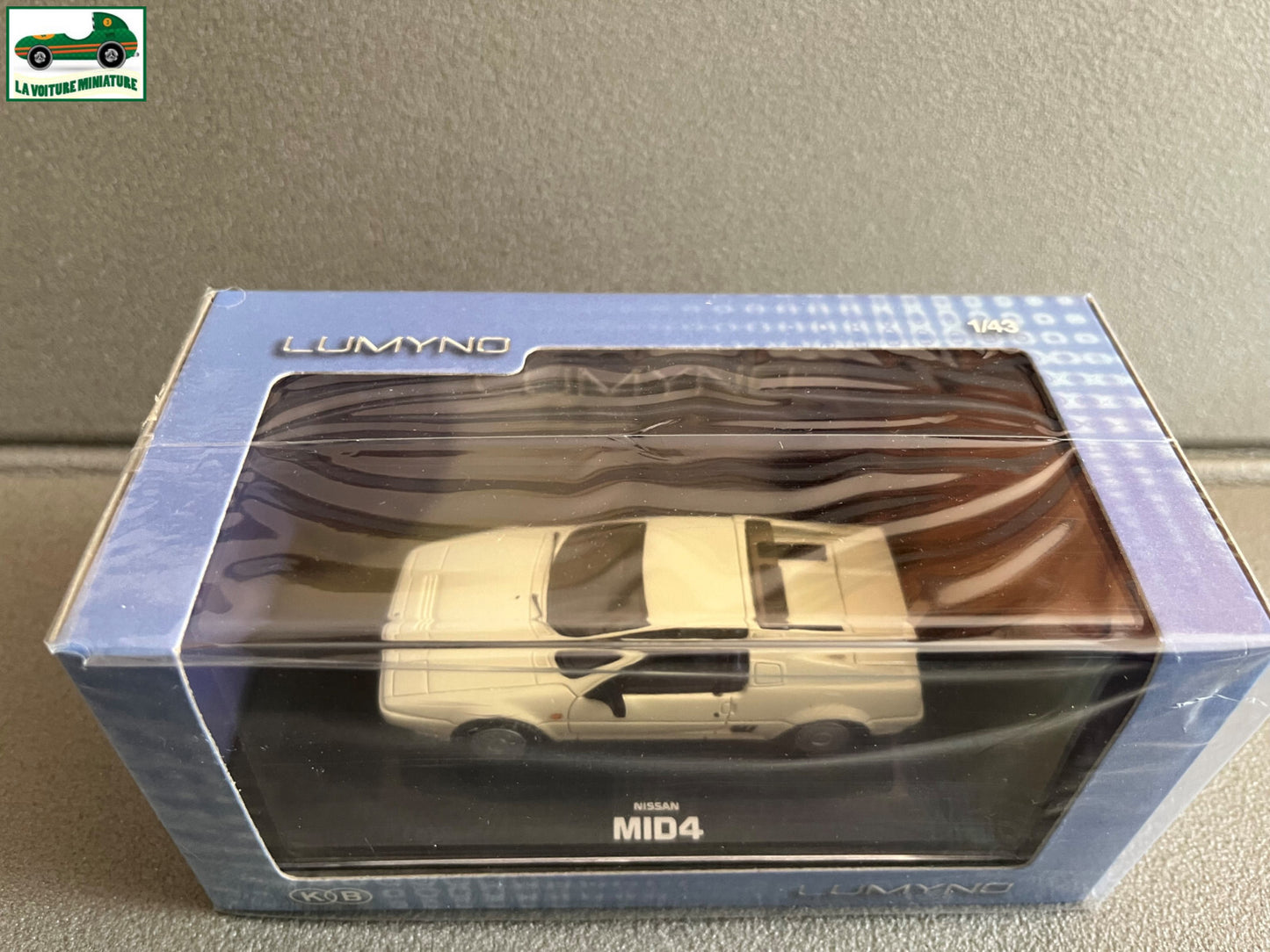 Voiture Miniature Nissan Mid-4 1985 KB Lumino Japan Norev 1/43