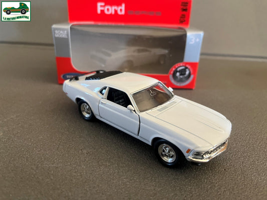 Voiture miniature Ford Mustang Boss 1970 Welly 1/34 - 1/36 - 1/39