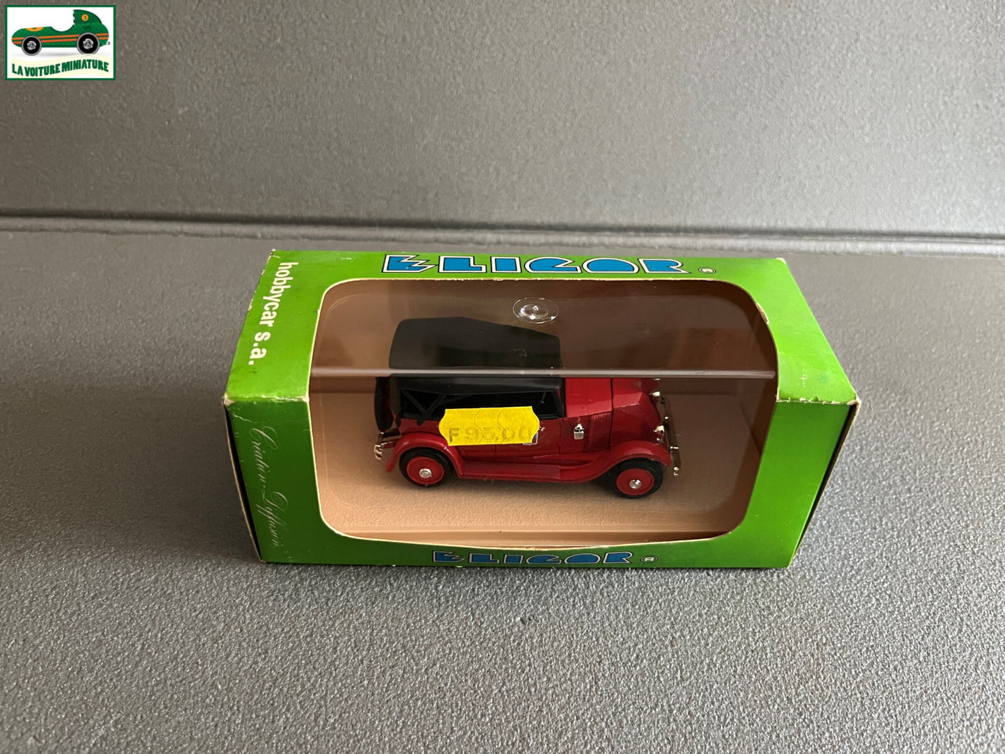 Voiture miniature Renault NN Pompiers 1927 Eligor France au 1/43