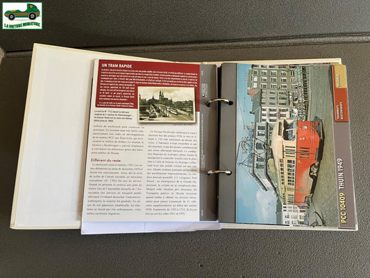 Classeur + Fascicules Miniature Tramway Ixo Editions Atlas au 1/87
