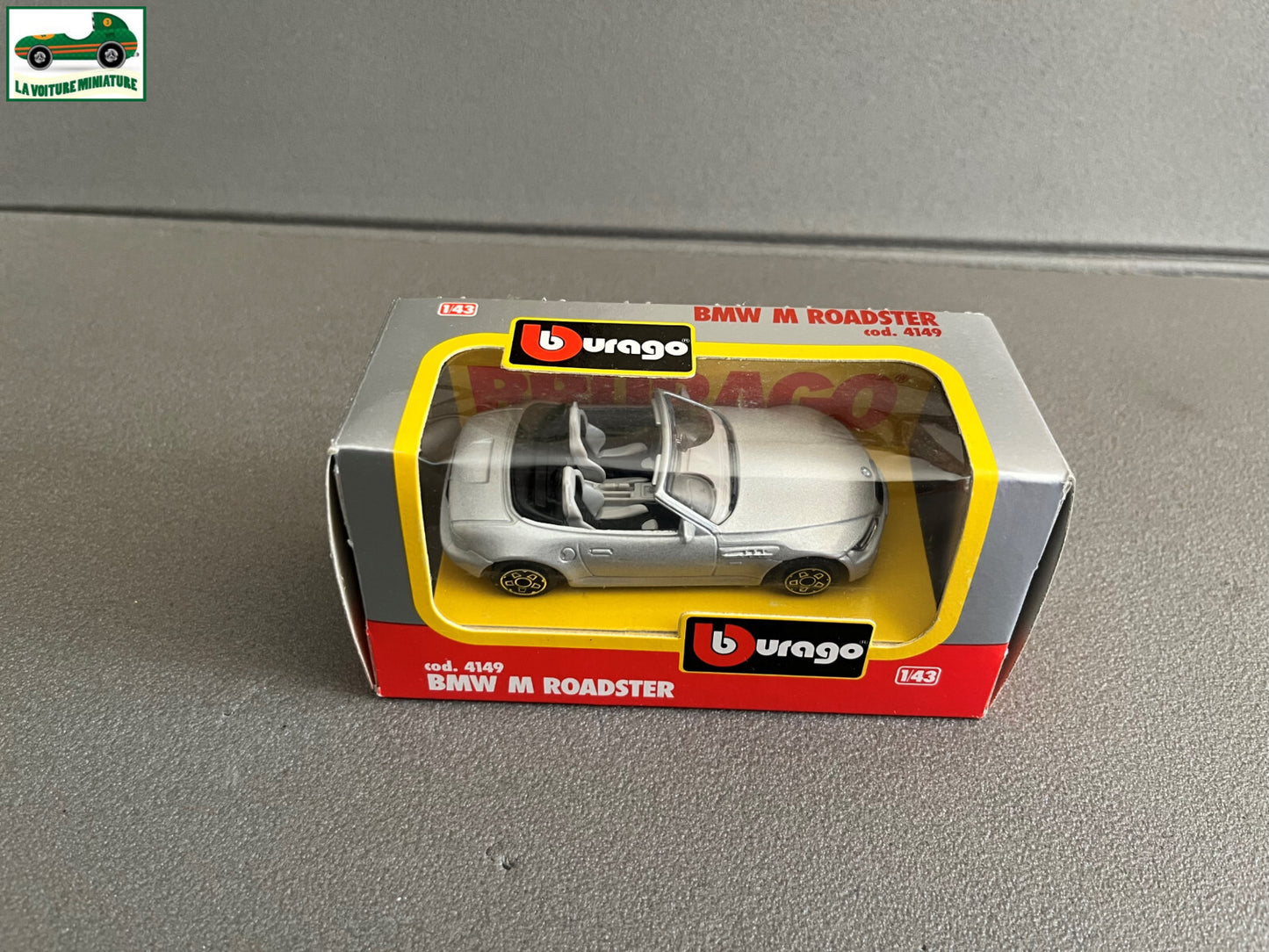 Voiture miniature Burago BMW M Roadster 4149 au 1/43