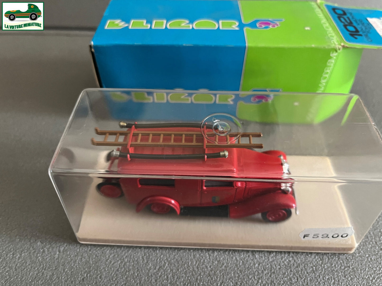 Voiture miniature Citroen 500 KG Pompiers 1934 Eligor France au 1/43