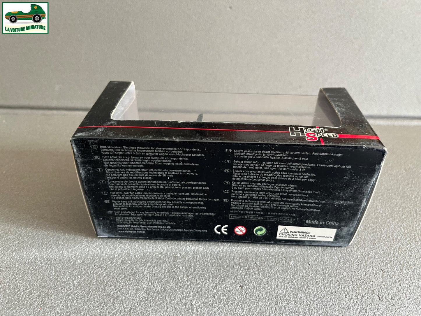 Voiture Miniature Land Rover Discovery 3 High Speed au 1/43