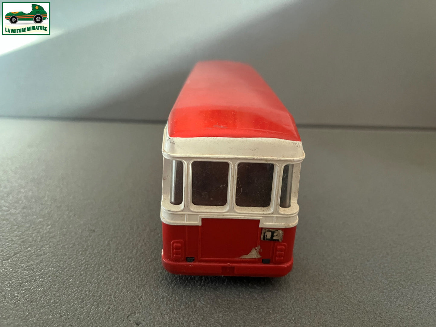 Ancienne Miniature Plastique Autobus Parisien Berliet RATP Minialuxe 1/43 Epave
