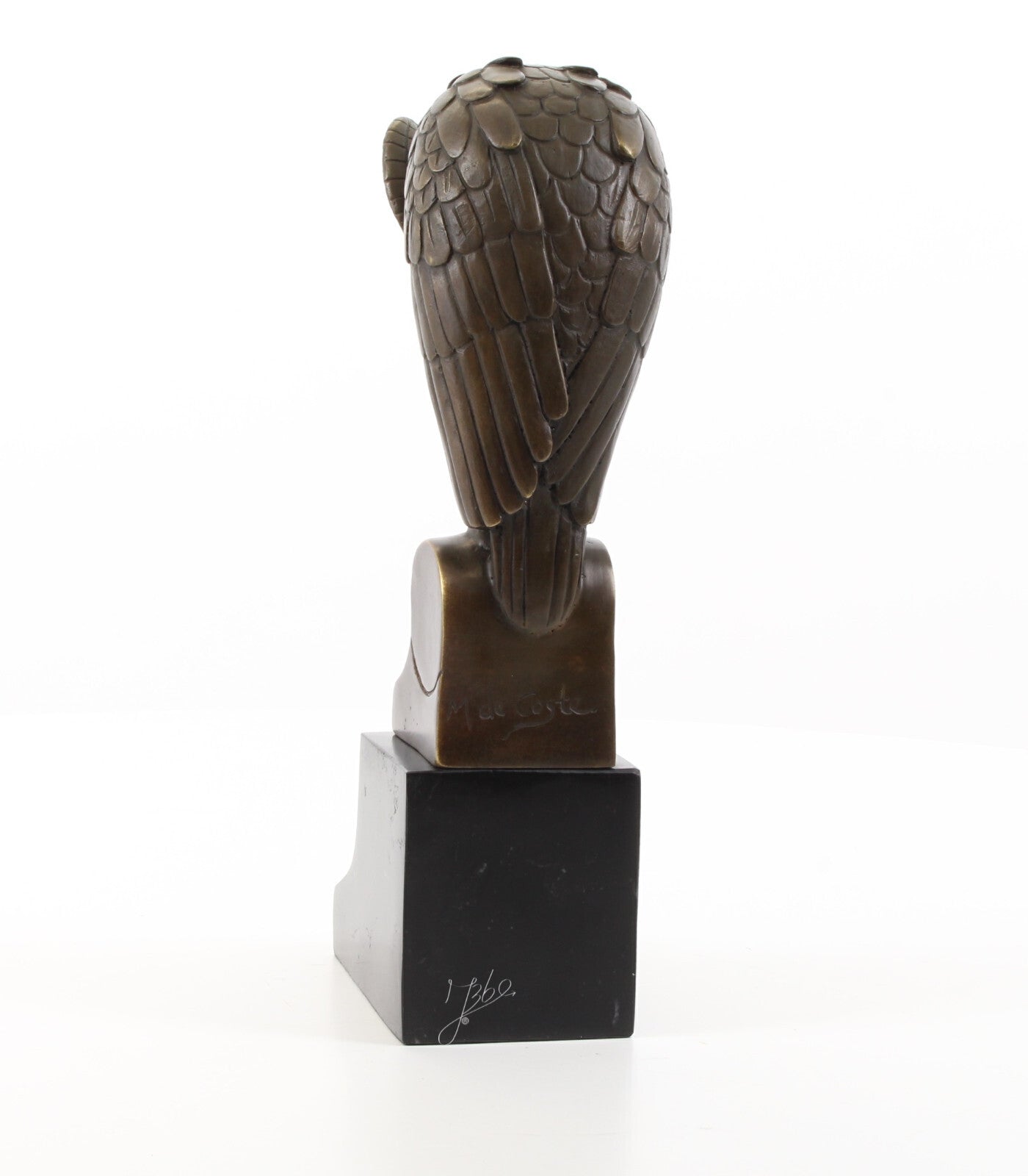 Statue Sculpture Bronze Art Déco Nouveau Hibou Chouette DSBJ-50 Moderne