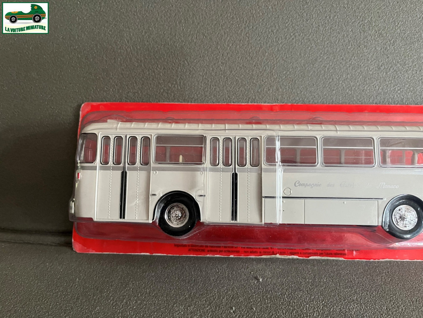Voiture miniature Berliet PLR10 Monaco 1/43 Autobus Autocars du Monde