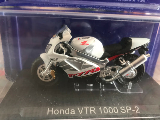 Moto miniature Honda VTR 1000 SP-2 Les Grandes Motos Altaya au 1/24