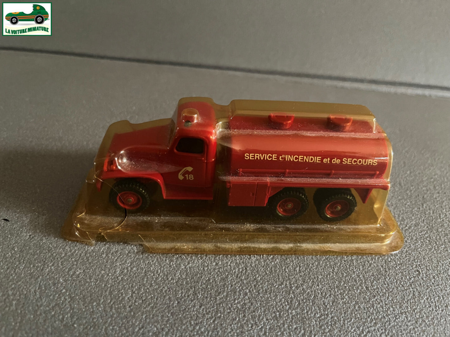 Voiture Miniature GMC Citerne Pompiers Solido au 1/50