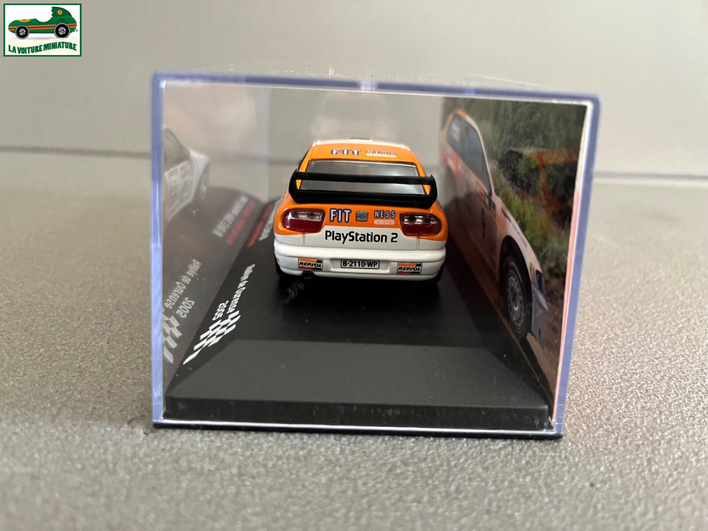 Voiture Miniature Seat Cordoba WRC EVO III Rallye de Ourense 2005 au 1/43