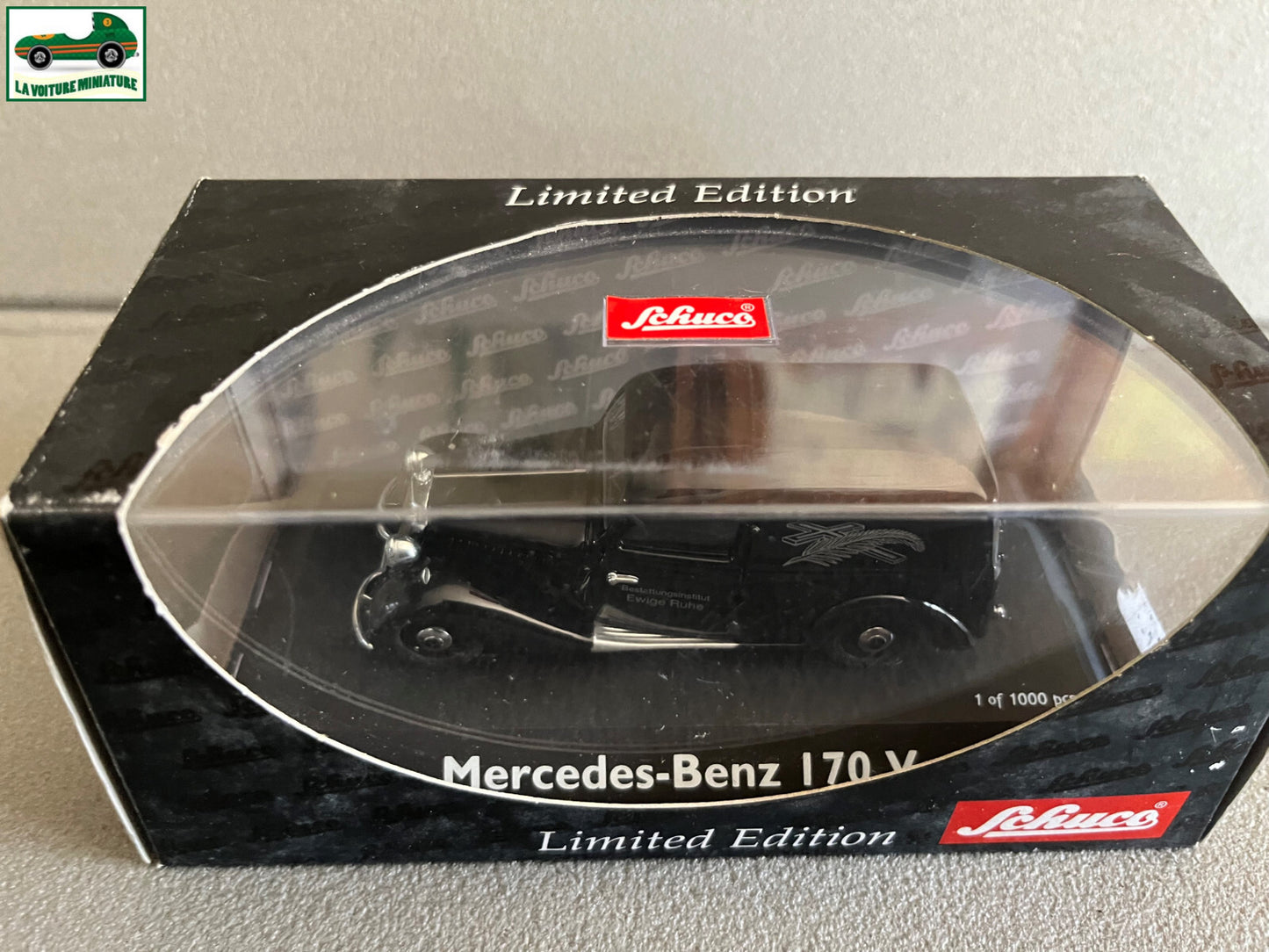 Voiture Miniature Mercedes Benz 170V Ewige Ruhe Schuco au 1/43