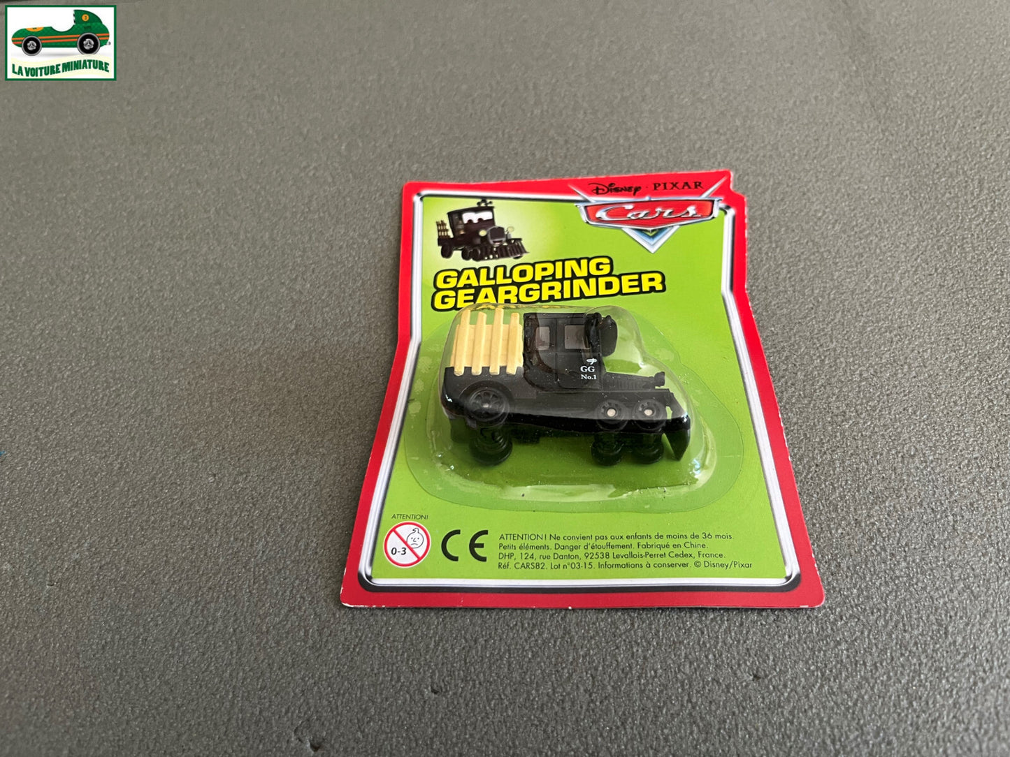 Voiture Miniature Cars Disney Pixar Galloping Geargrinder Plastique DHP