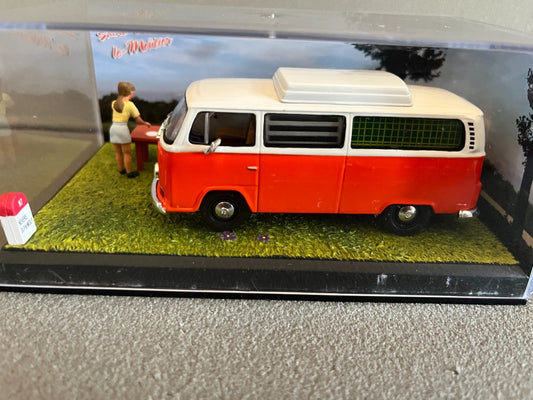 Voiture Miniature Volkswagen Combi Etape 9 La Route Bleue RN7 1/43