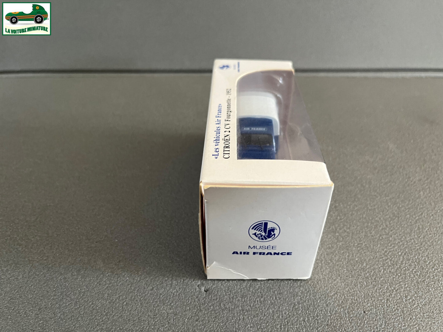 Voiture miniature Citroen 2 CV Fourgonnette 1952 Air France Norev au 1/43