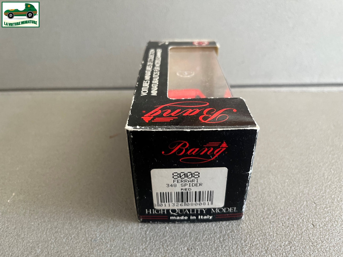 Voiture Miniature Ferrari 348 Spider Bang au 1/43