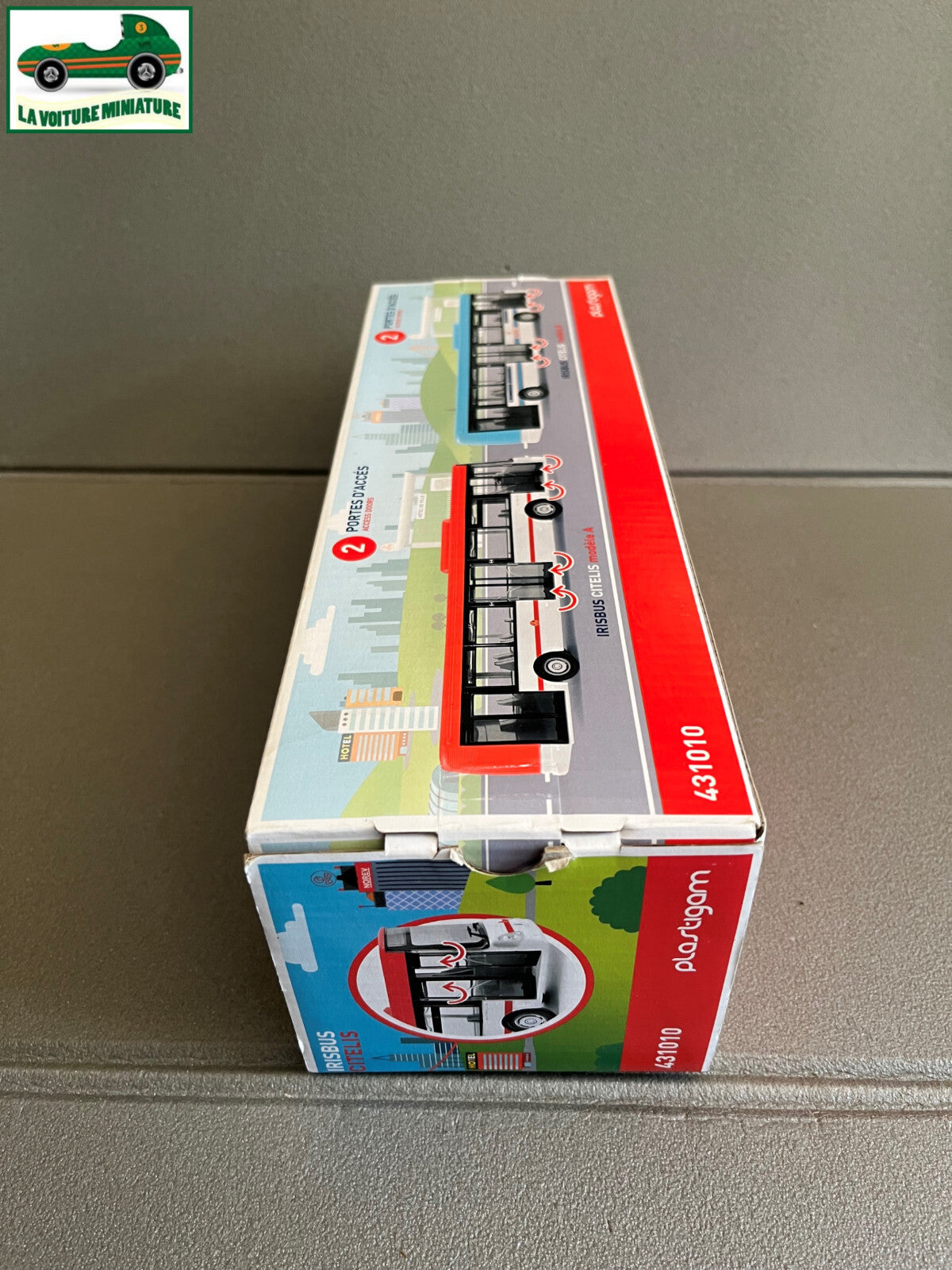 Voiture miniature Autobus Iveco Irisbus Citelis Norev Plastigam au 1/43