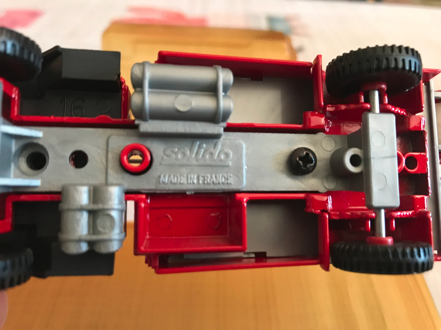 Voiture Miniature Pompiers Camion Iveco Solido au 1/50